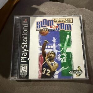 Slam 'N Jam '96: Signature Edition (PlayStation 1, 1996) PS1 Complete Tested